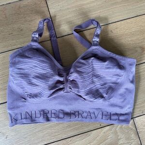 Kindred Bravely Sublime Hands Free Pumping and Nursing Bra - Twilight Size M